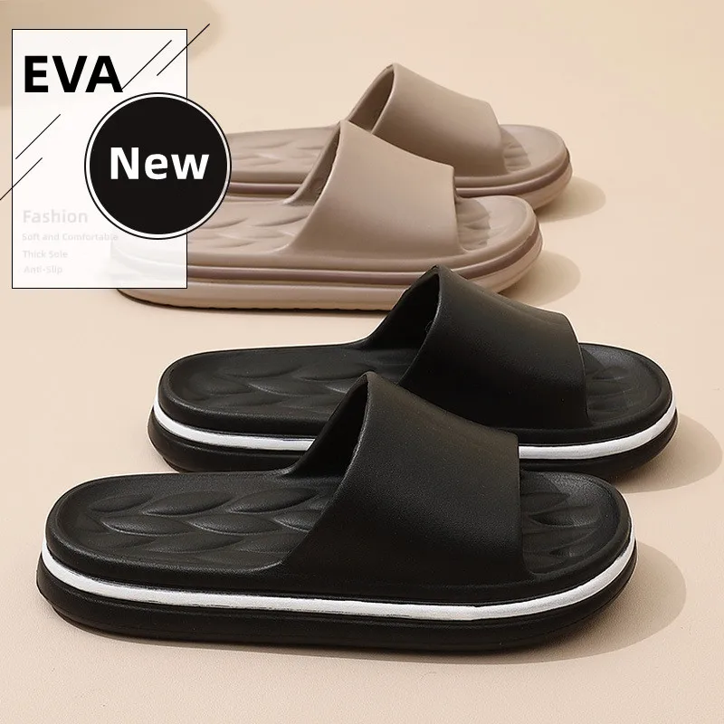 New Men's Summer Slippers Women Beach Sandals Casual Soft Flip Flops Concise Thick Sole Slides Home Anti-Slip Bathroom Shoes
New Men's Summer Slippers Women Beach Sandals Casual Soft Flip Flops Concise Thick Sole Slides Home Anti-Slip Bathroom Shoes