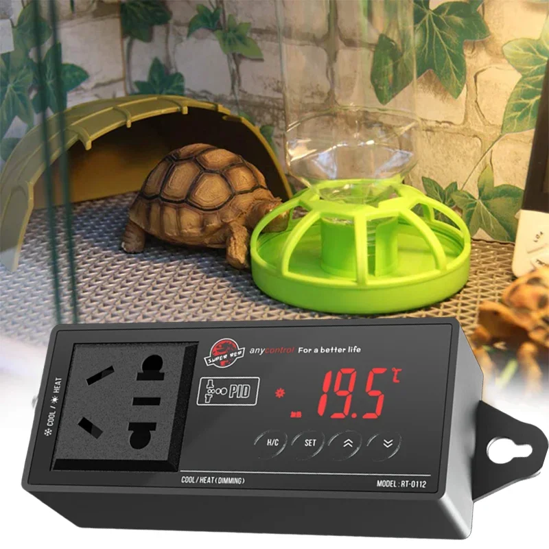 Digital Display Thermostat For Amphibians Terrarium Reptile Breeding Box Intelligent Temperature Controller Lizard Cage Supplies
Digital Display Thermostat For Amphibians Terrarium Reptile Breeding Box Intelligent Temperature Controller Lizard Cage Supplies