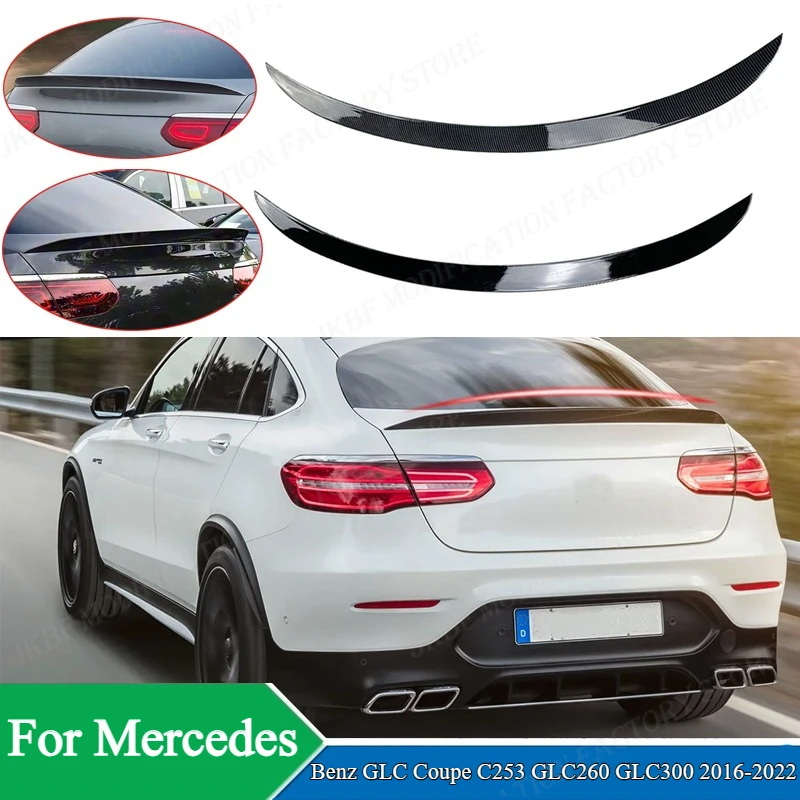 Задний спойлер (накладка) на багажник для Mercedes-Benz GLC Coupe C253 GLC260 GLC300 2016-2022, тюнинг-аксессуары для кузова
Задний спойлер (накладка) на багажник для Mercedes-Benz GLC Coupe C253 GLC260 GLC300 2016-2022, тюнинг-аксессуары для кузова
