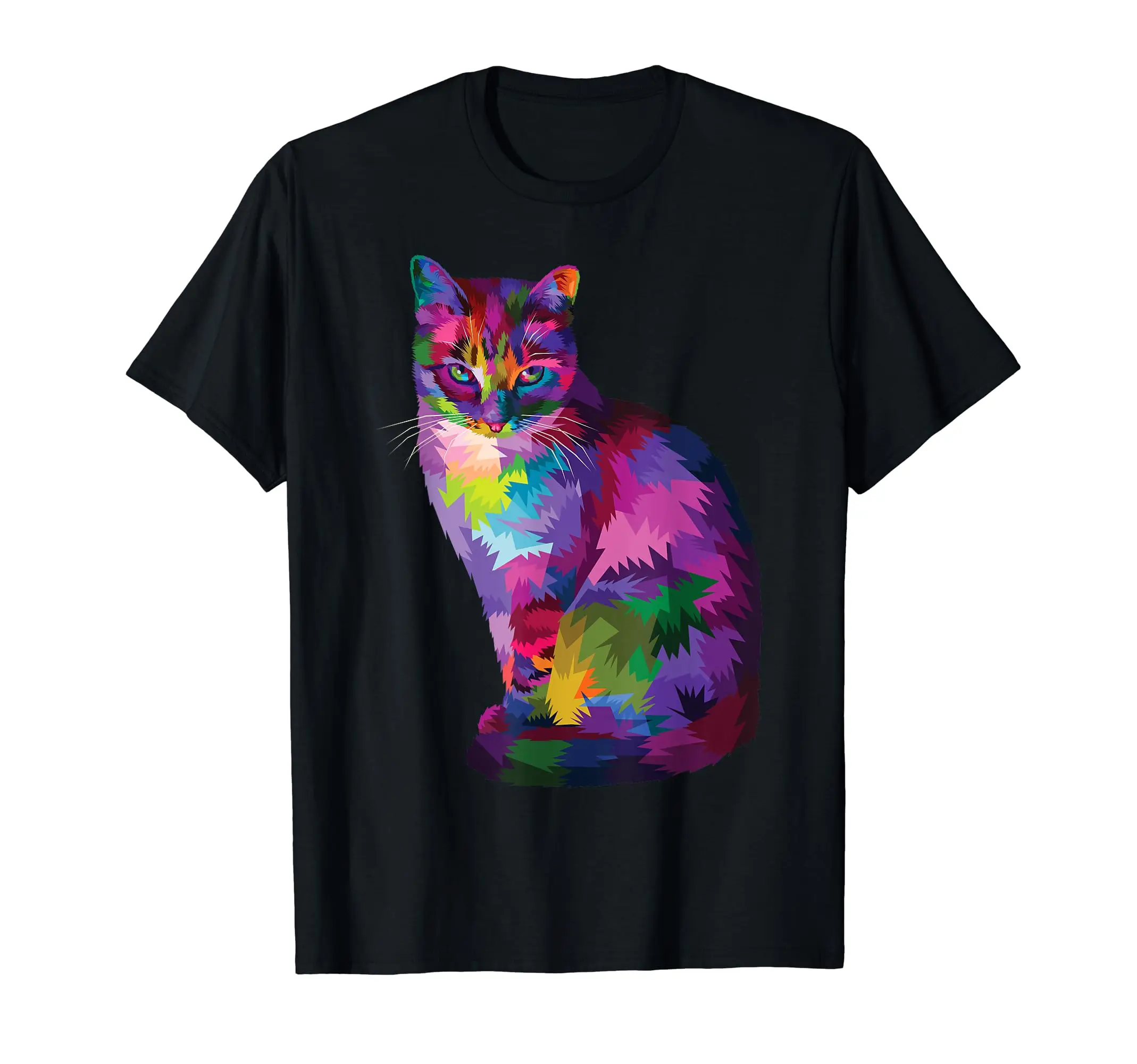 Мужская футболка Rainbow Tabby Cat, мягкая удобная простая практичная футболка с ярким кошачьим спектром
Мужская футболка Rainbow Tabby Cat, мягкая удобная простая практичная футболка с ярким кошачьим спектром