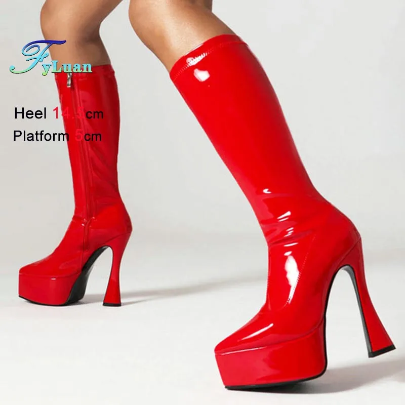 Осенние новые сапоги до колена, женские непромокаемые сапоги до бедра на толстой платформе и очень высоком каблуке, женские высокие сапоги для танцев на пилоне с боковой молнией
Осенние новые сапоги до колена, женские непромокаемые сапоги до бедра на толстой платформе и очень высоком каблуке, женские высокие сапоги для танцев на пилоне с боковой молнией