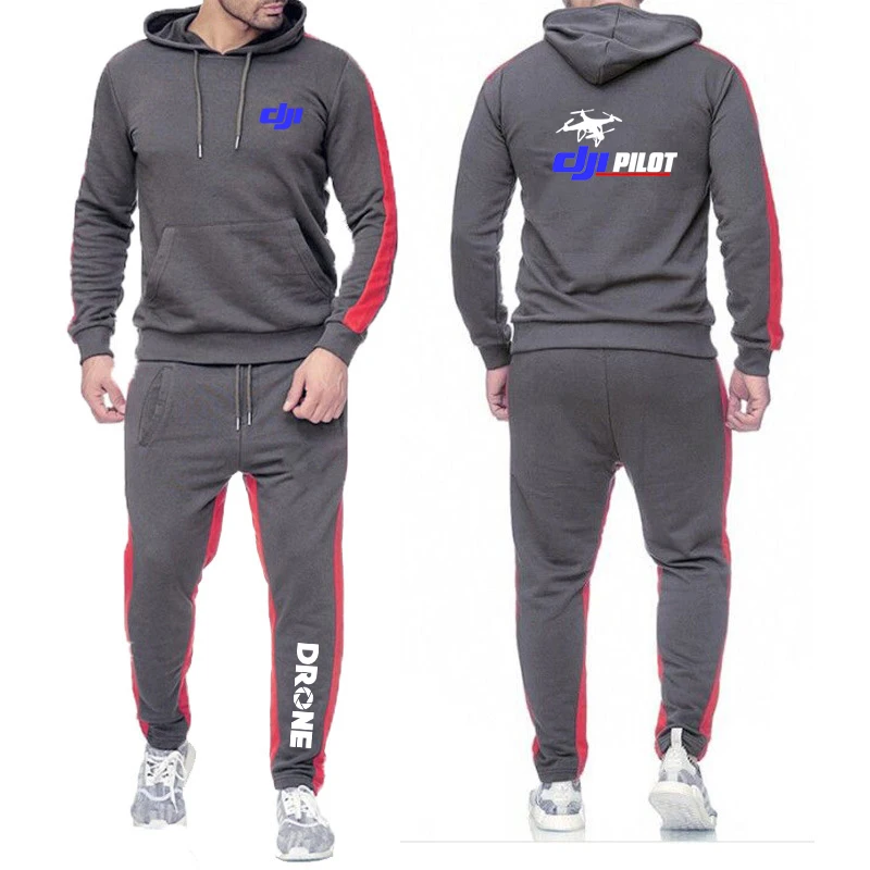 Dji Professional Pilot Drone Men's New Long Sleeve Hip Hop Harajuku Sport Comfortable Hoodies Casual Pant Two Piece Suit
Dji Professional Pilot Drone Men's New Long Sleeve Hip Hop Harajuku Sport Comfortable Hoodies Casual Pant Two Piece Suit