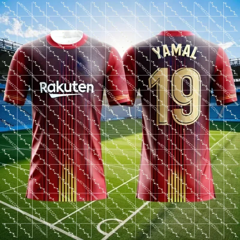 3D Printed 2025 Spanish Football Training Uniform 3D Printed Quick Drying Team Plus Size Men's and Women's Top Yamal T-shirt
3D Printed 2025 Spanish Football Training Uniform 3D Printed Quick Drying Team Plus Size Men's and Women's Top Yamal T-shirt