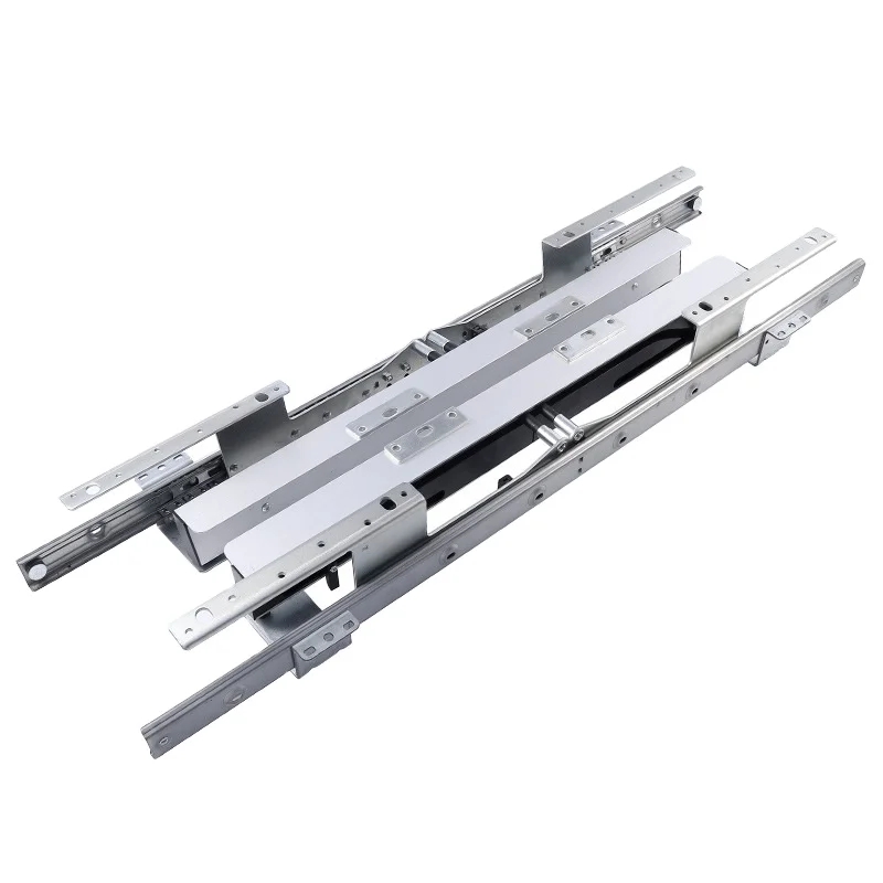 Heavy duty multi-function telescopic dining table hardware aluminum alloy folding table pull-out slide model
Heavy duty multi-function telescopic dining table hardware aluminum alloy folding table pull-out slide model