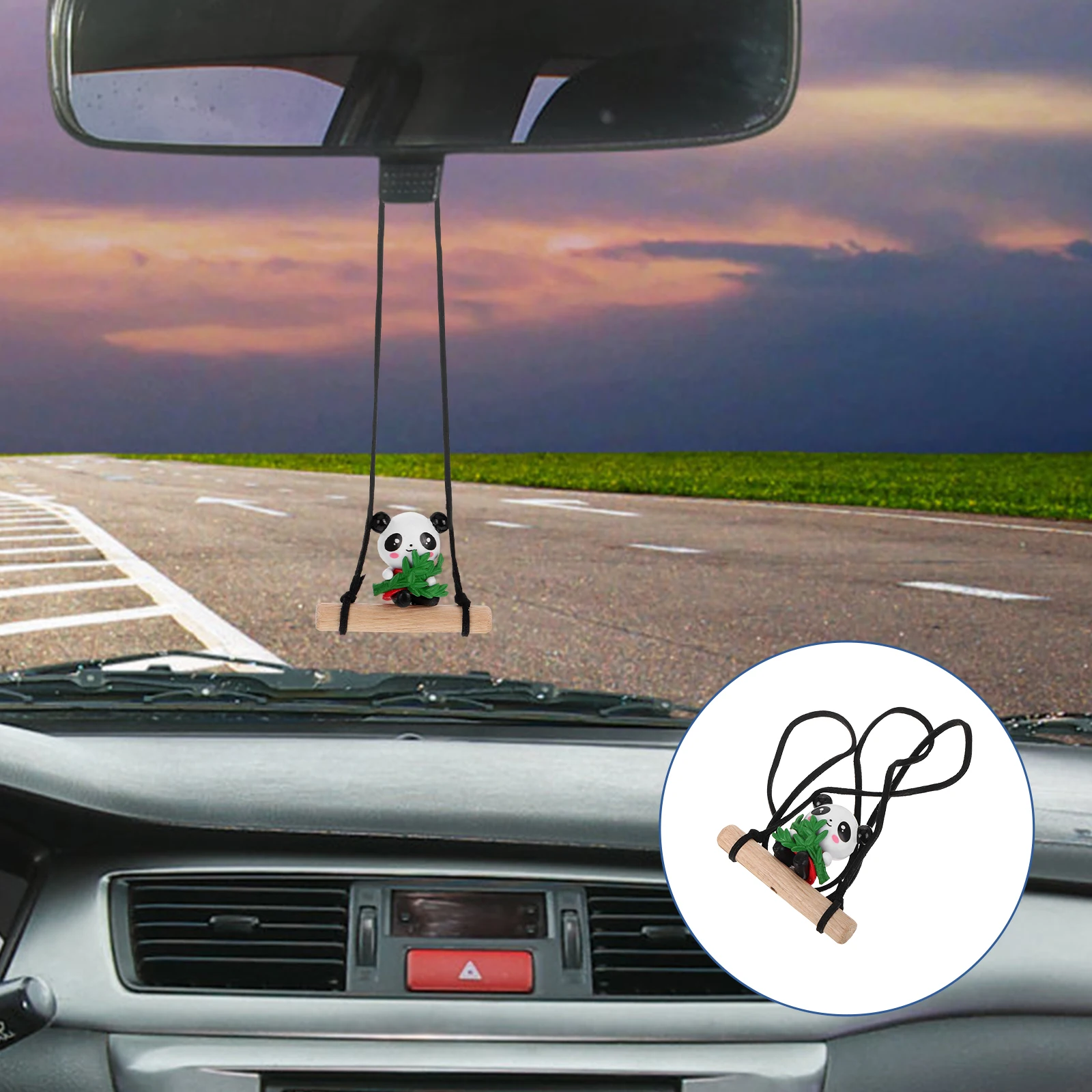 Cute Swinging Pendant Rearview Mirror Sturdy Plastic Universal Fit For All Vehicles Funny Decor Panda Mirror Dashboard Panda
Cute Swinging Pendant Rearview Mirror Sturdy Plastic Universal Fit For All Vehicles Funny Decor Panda Mirror Dashboard Panda