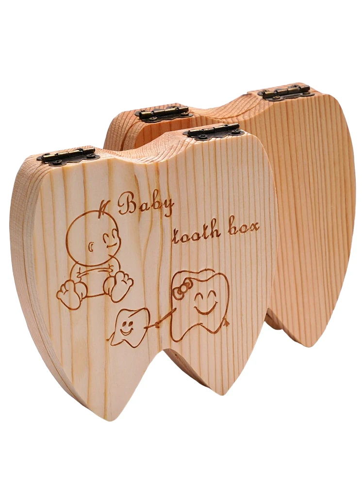 Wooden Baby Tooth Storage Box Teeth Umbilica Collect Saver Box Creative Souvenirs Gift Keepsakes
Wooden Baby Tooth Storage Box Teeth Umbilica Collect Saver Box Creative Souvenirs Gift Keepsakes