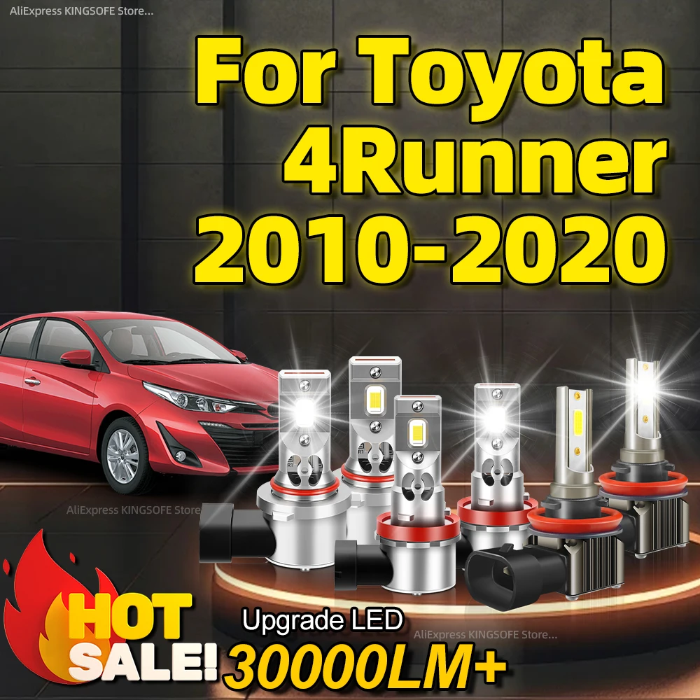 2/6Pcs LED Headlight 30000LM Car Lamp HB3 H11 Turbo Lamp Fog Light For Toyota 4Runner 2010 2011 2012 2013 2014 2015 2016-2020
2/6Pcs LED Headlight 30000LM Car Lamp HB3 H11 Turbo Lamp Fog Light For Toyota 4Runner 2010 2011 2012 2013 2014 2015 2016-2020