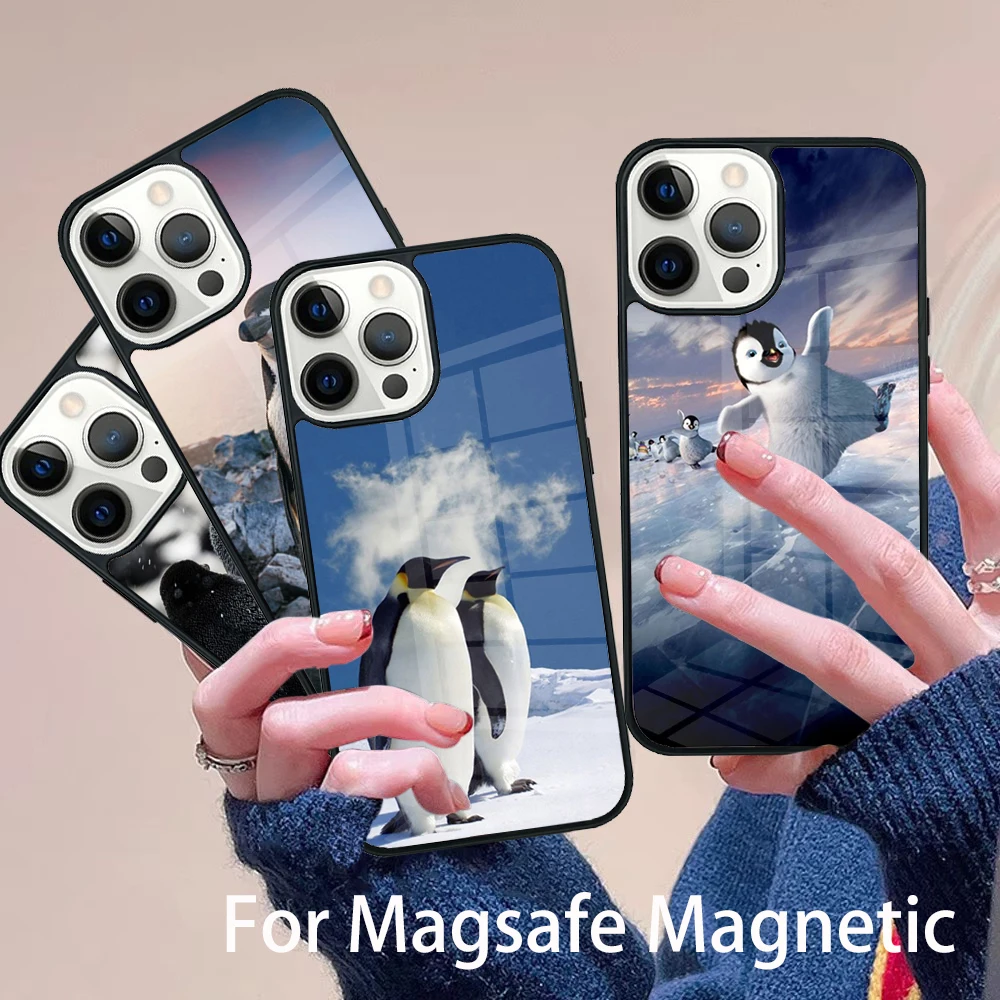 Cute Penguin Phone Case Magesafe Magnetic Wireless Charge Cover For IPhone 16 11 12 13 14 15 Pro Max Plus Mini
Cute Penguin Phone Case Magesafe Magnetic Wireless Charge Cover For IPhone 16 11 12 13 14 15 Pro Max Plus Mini
