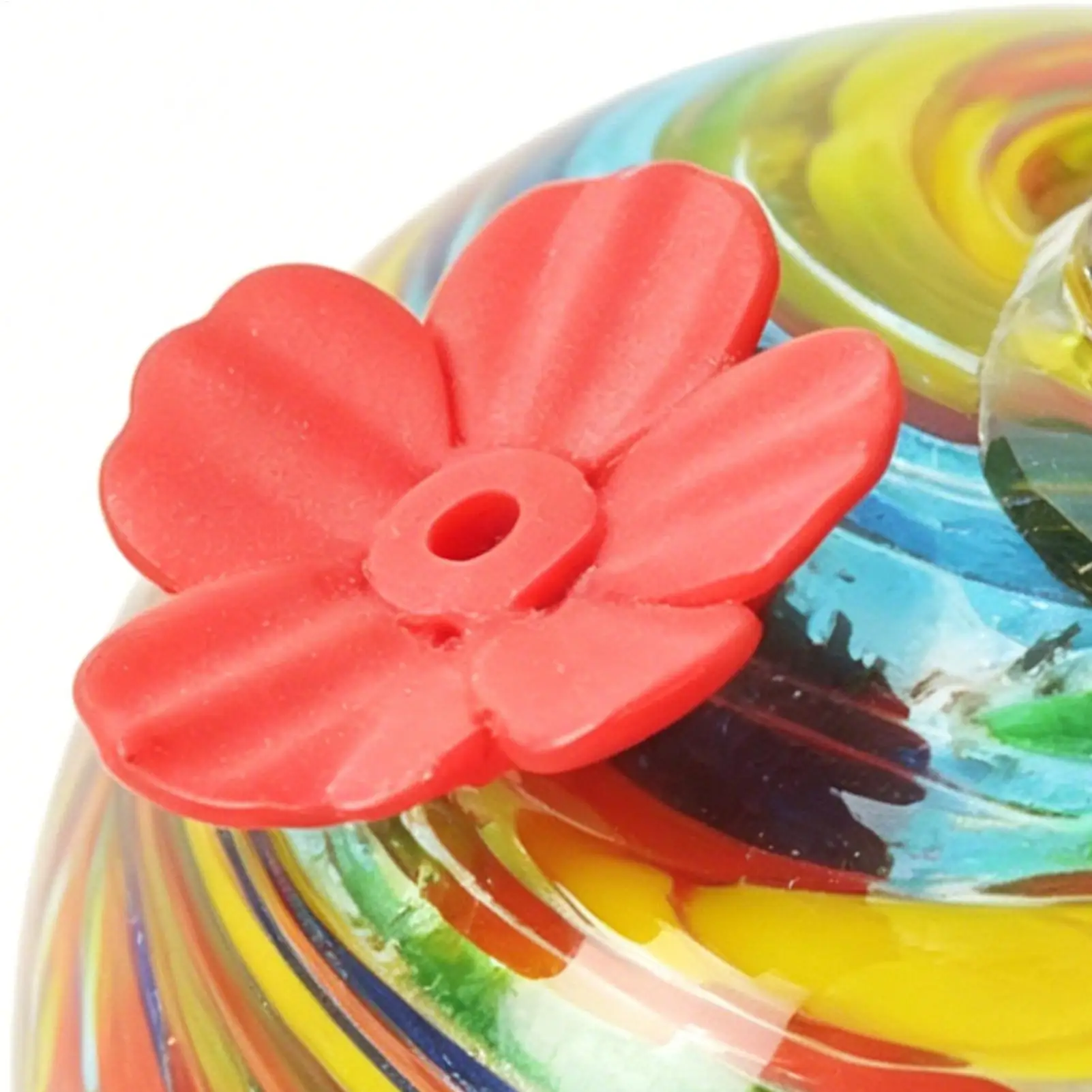 Glass Hummingbird Feeder Colorful Cute Decorative Glass Birdfeeder Outside Garden Patio Bird Feeder For Garden Patio Yard
Glass Hummingbird Feeder Colorful Cute Decorative Glass Birdfeeder Outside Garden Patio Bird Feeder For Garden Patio Yard