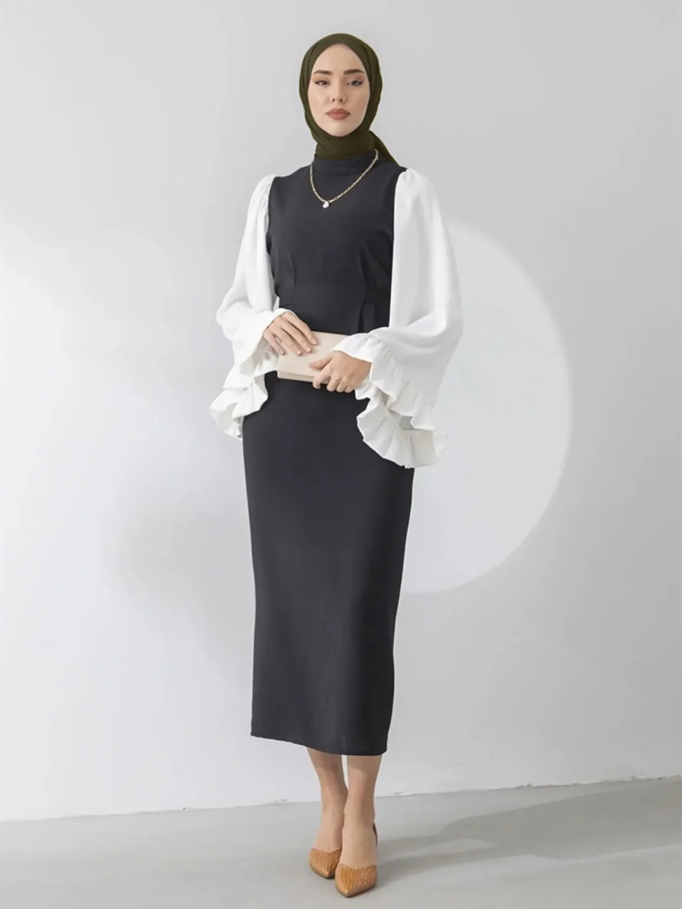Ramadan Eid Black Abaya Dubai Luxury Islam Muslim Kaftan Modest Dresses Kebaya Abayas For Women Vestidos Caftan Marocain Femme
Ramadan Eid Black Abaya Dubai Luxury Islam Muslim Kaftan Modest Dresses Kebaya Abayas For Women Vestidos Caftan Marocain Femme