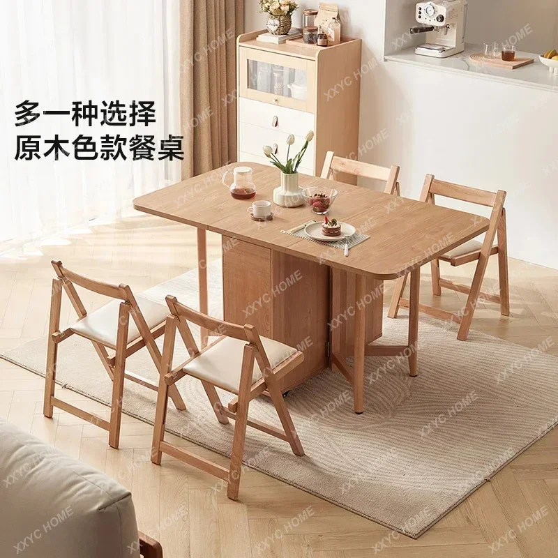 A New Retractable rock slab dining table small apartment multi-functional folding table new model
A New Retractable rock slab dining table small apartment multi-functional folding table new model