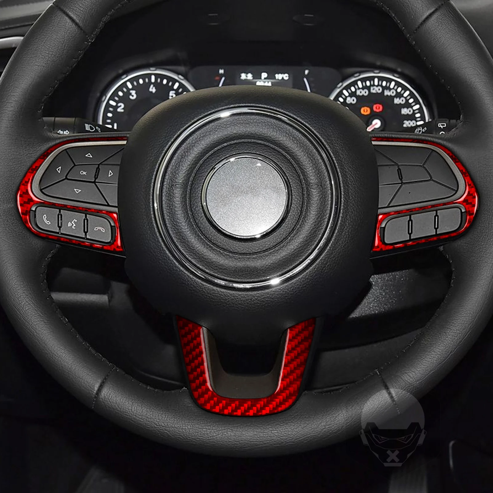 FOR JEEP RENEGADE 2014-2023 Soft Carbon Fiber Car Steering Wheel Multi-function Buttons Chin Panel Interior Accessory Stickers
FOR JEEP RENEGADE 2014-2023 Soft Carbon Fiber Car Steering Wheel Multi-function Buttons Chin Panel Interior Accessory Stickers