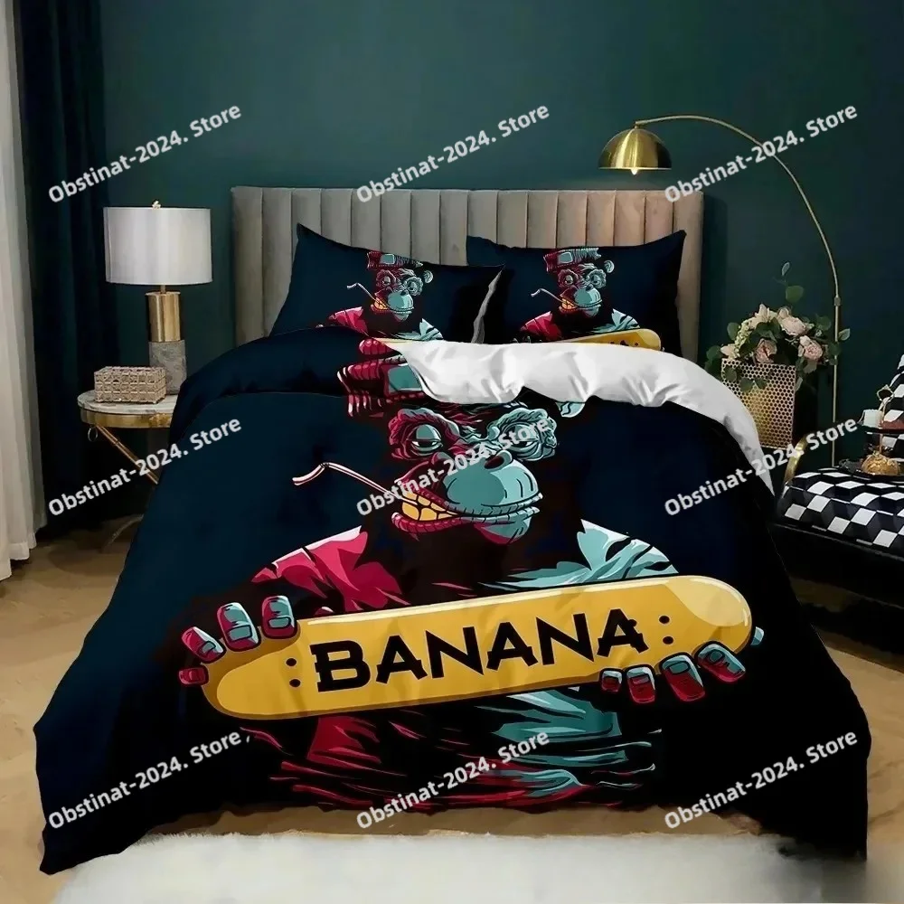 Cartoon Skateboard Duvet Cover Set Cartoon Wolf Kids Hip Hop Skateboard Sport Queen King Cute Wild Animal Polyester Quilt Cover
Cartoon Skateboard Duvet Cover Set Cartoon Wolf Kids Hip Hop Skateboard Sport Queen King Cute Wild Animal Polyester Quilt Cover