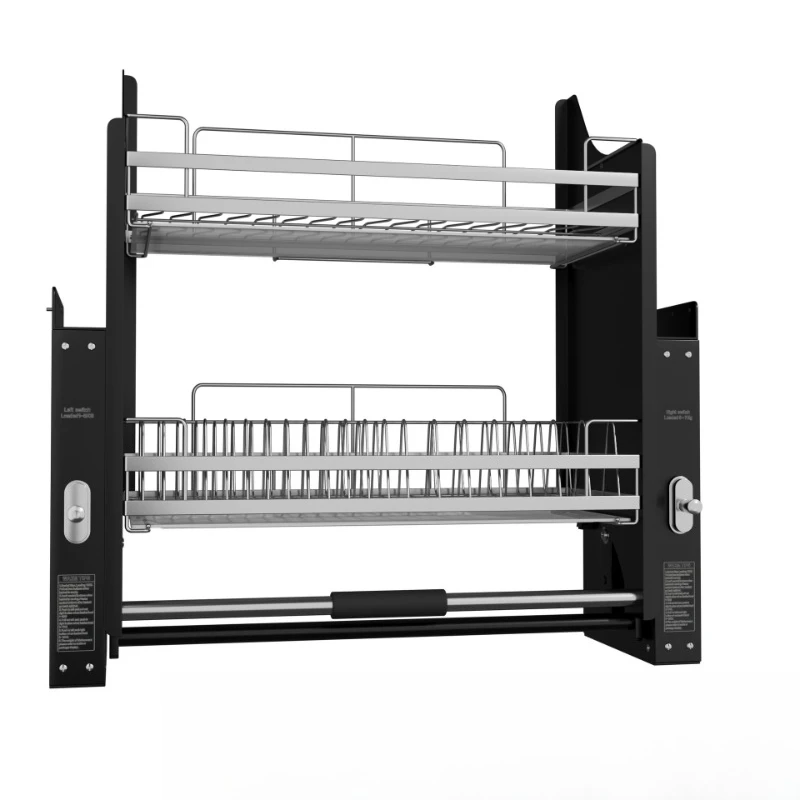 Kitchen Hanging Cabinet Damping Buffer Lifting Basket Iron Dusting Dish Rack
Kitchen Hanging Cabinet Damping Buffer Lifting Basket Iron Dusting Dish Rack
