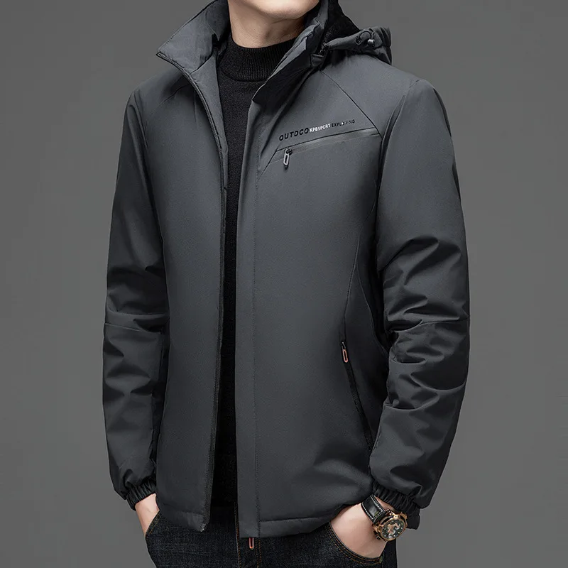 Высококачественная зимняя куртка из флиса для молодежи, деловая повседневная одежда для поездок на работу, теплая мужская куртка для папы
Высококачественная зимняя куртка из флиса для молодежи, деловая повседневная одежда для поездок на работу, теплая мужская куртка для папы