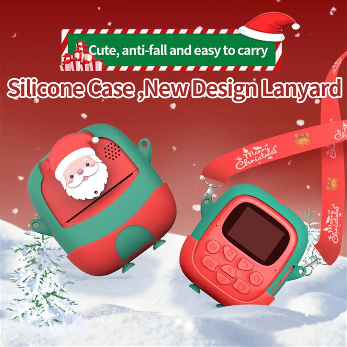 N05R Instant Camera with Quick Imaging - Christmas Edition, Gift for Adults and Children
N05R Instant Camera with Quick Imaging - Christmas Edition, Gift for Adults and Children
