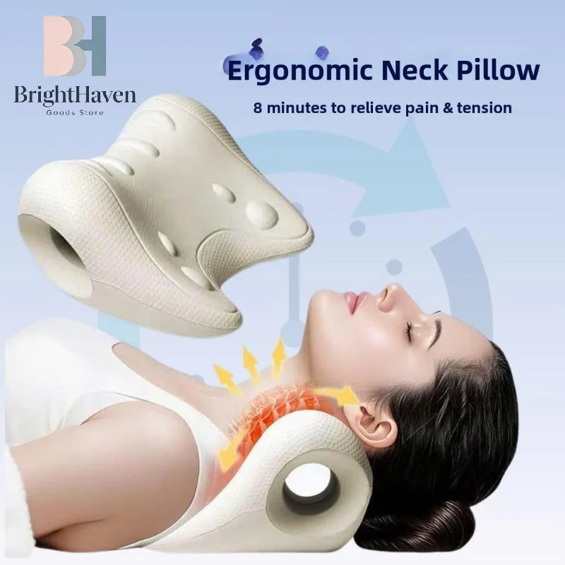 Ergonomic Neck And Shoulder Massage Pillow For Home Use Helps Stretch Cervical Vertebrae Relax B.H
Ergonomic Neck And Shoulder Massage Pillow For Home Use Helps Stretch Cervical Vertebrae Relax B.H
