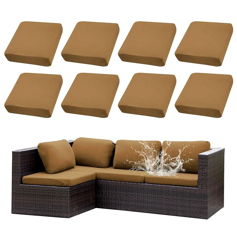8Pcs Stretch Patio Cushion Covers Waterproof Outdoor Cushion Covers Patio Couch Cover Slipcovers, For Outdoor Furniture
8Pcs Stretch Patio Cushion Covers Waterproof Outdoor Cushion Covers Patio Couch Cover Slipcovers, For Outdoor Furniture