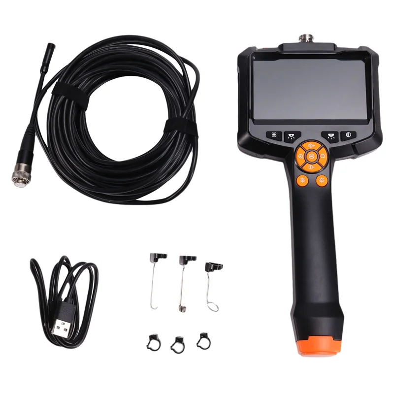 Single Lens Endoscope Inspection Camera 4.3 IPS Screen Handheld Inspection Camera 1080P 8MM Endoscope Camera With Light
Single Lens Endoscope Inspection Camera 4.3 IPS Screen Handheld Inspection Camera 1080P 8MM Endoscope Camera With Light