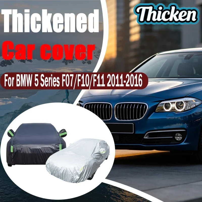 For BMW 5 Series F07/F10/F11 2011-2016 Full Car Cover Outdoor Protection, Snow Cover, Sunshade, Waterproof, Dustproof Exterior
For BMW 5 Series F07/F10/F11 2011-2016 Full Car Cover Outdoor Protection, Snow Cover, Sunshade, Waterproof, Dustproof Exterior