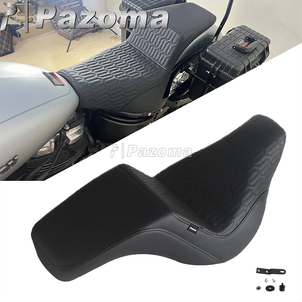 Seat For Harley Softail Sport Glide FLSB Low Rider S ST FXLR FXLRS FXLRST Motorbike 2-Up Driver Passenger Seat Pad Cushion 2018+
Seat For Harley Softail Sport Glide FLSB Low Rider S ST FXLR FXLRS FXLRST Motorbike 2-Up Driver Passenger Seat Pad Cushion 2018+