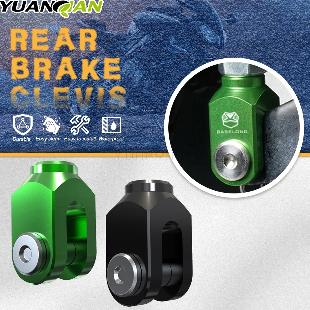 Motorcycle Billet Rear Brake Clevis For Kawasaki KLR650 2008-2015 2016 2017 2018 2019 2020 2021 2022 2023 2024 REAR BRAKE CLEVIS
Motorcycle Billet Rear Brake Clevis For Kawasaki KLR650 2008-2015 2016 2017 2018 2019 2020 2021 2022 2023 2024 REAR BRAKE CLEVIS