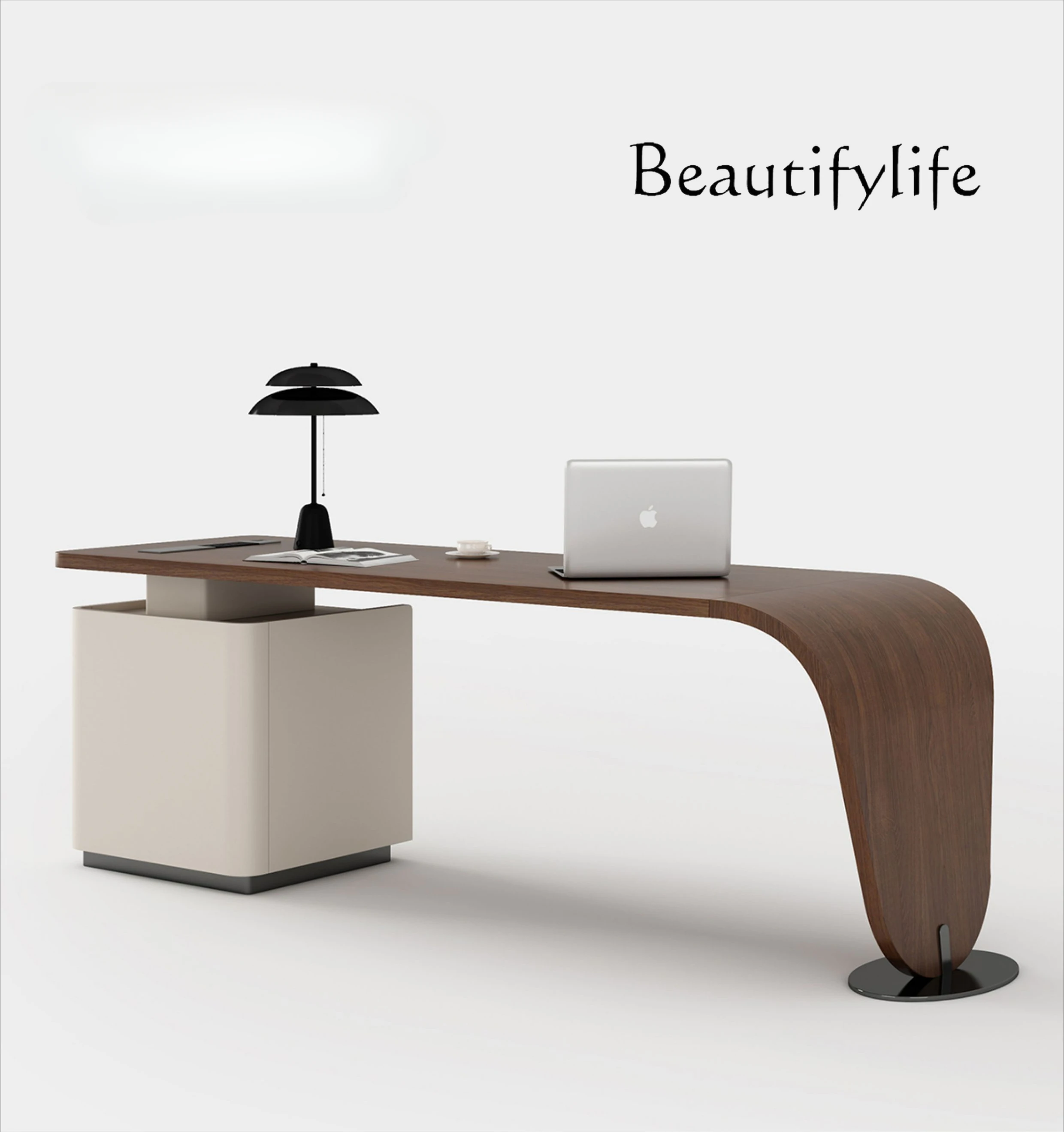 Modern minimalist solid wood desk home study desk designer light luxury computer desk
Modern minimalist solid wood desk home study desk designer light luxury computer desk