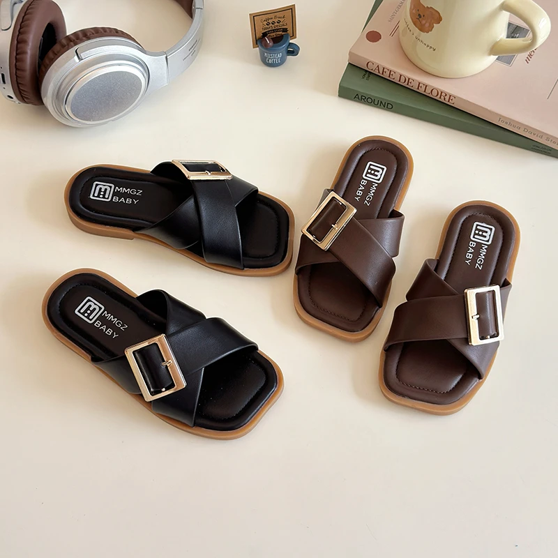 Children Korean-style Fashion New Sandals Summer New Korean Style Soft Bottom Anti-slippery Versatile Chic Open-toe Beach Shoes
Children Korean-style Fashion New Sandals Summer New Korean Style Soft Bottom Anti-slippery Versatile Chic Open-toe Beach Shoes