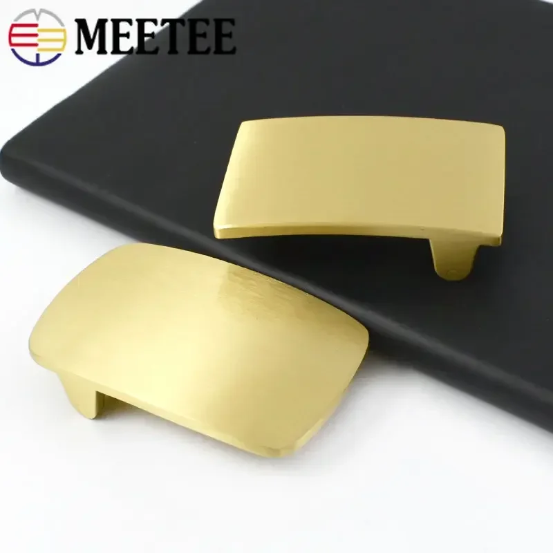 1Pc Meetee 39/40mm Metal Pure Brass Belt Buckles Men's Belts Buckle Pants Decor Clasp Leather Craft DIY Waistband Accessories
1Pc Meetee 39/40mm Metal Pure Brass Belt Buckles Men's Belts Buckle Pants Decor Clasp Leather Craft DIY Waistband Accessories