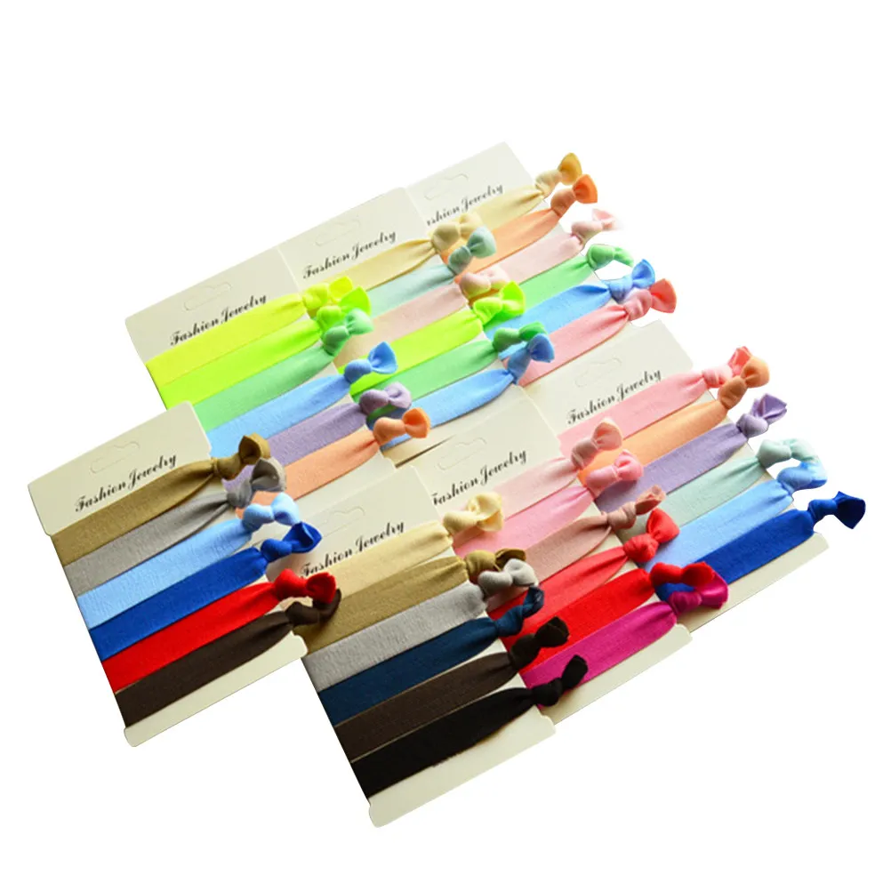 50Pcs High Elastic Knot Hair Ties Solid Color Stretch Ponytail Holder Elastic Hair Rope Women Accessories
50Pcs High Elastic Knot Hair Ties Solid Color Stretch Ponytail Holder Elastic Hair Rope Women Accessories