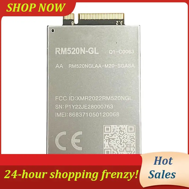 AB31-WIFI Card RM520N-GL 5Ghz Nrsub6ghz Mmwave Modules For MIMO System Laptops Wireless Network Adapter RM520NGL 5G Module
AB31-WIFI Card RM520N-GL 5Ghz Nrsub6ghz Mmwave Modules For MIMO System Laptops Wireless Network Adapter RM520NGL 5G Module