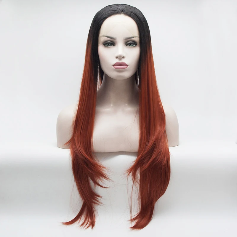 Ombre Red Soft Long Silk Straight Lace Front Wig 26Inch 180%Density For Women With Baby Hair Glueless Synthetic Preplucked Daily
Ombre Red Soft Long Silk Straight Lace Front Wig 26Inch 180%Density For Women With Baby Hair Glueless Synthetic Preplucked Daily