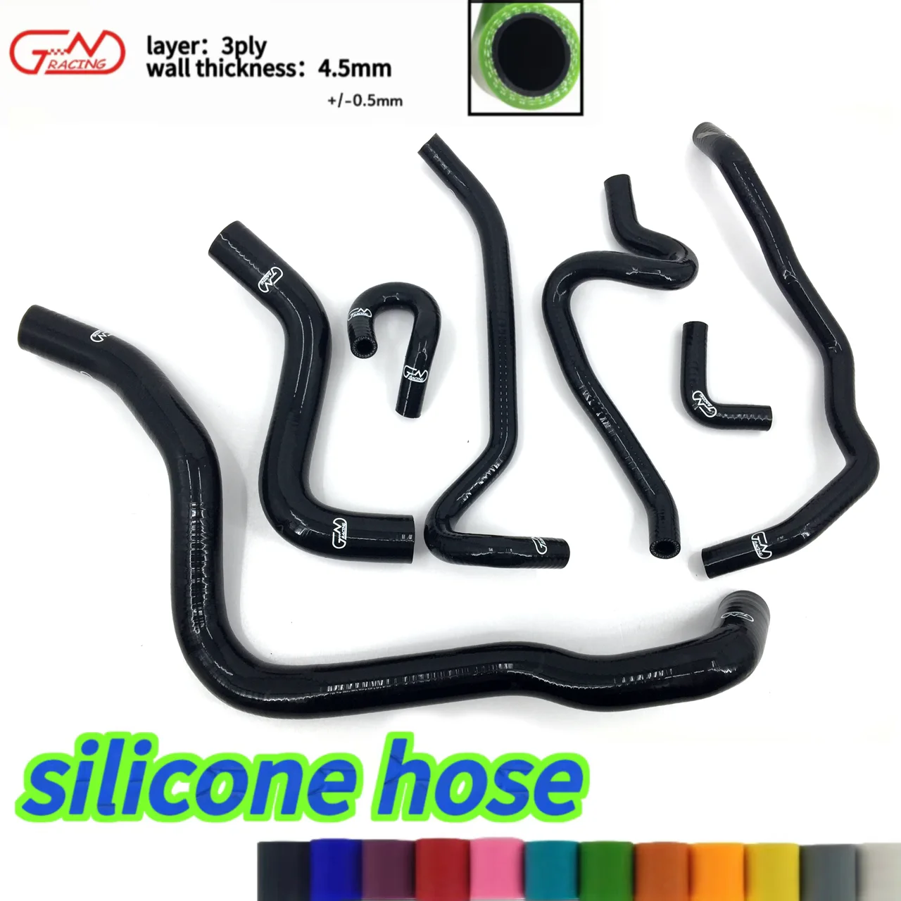 For Honda Accord CF4 SIR/T/CL1 1997-2000 Silicone hose kit (7 PCS)
For Honda Accord CF4 SIR/T/CL1 1997-2000 Silicone hose kit (7 PCS)