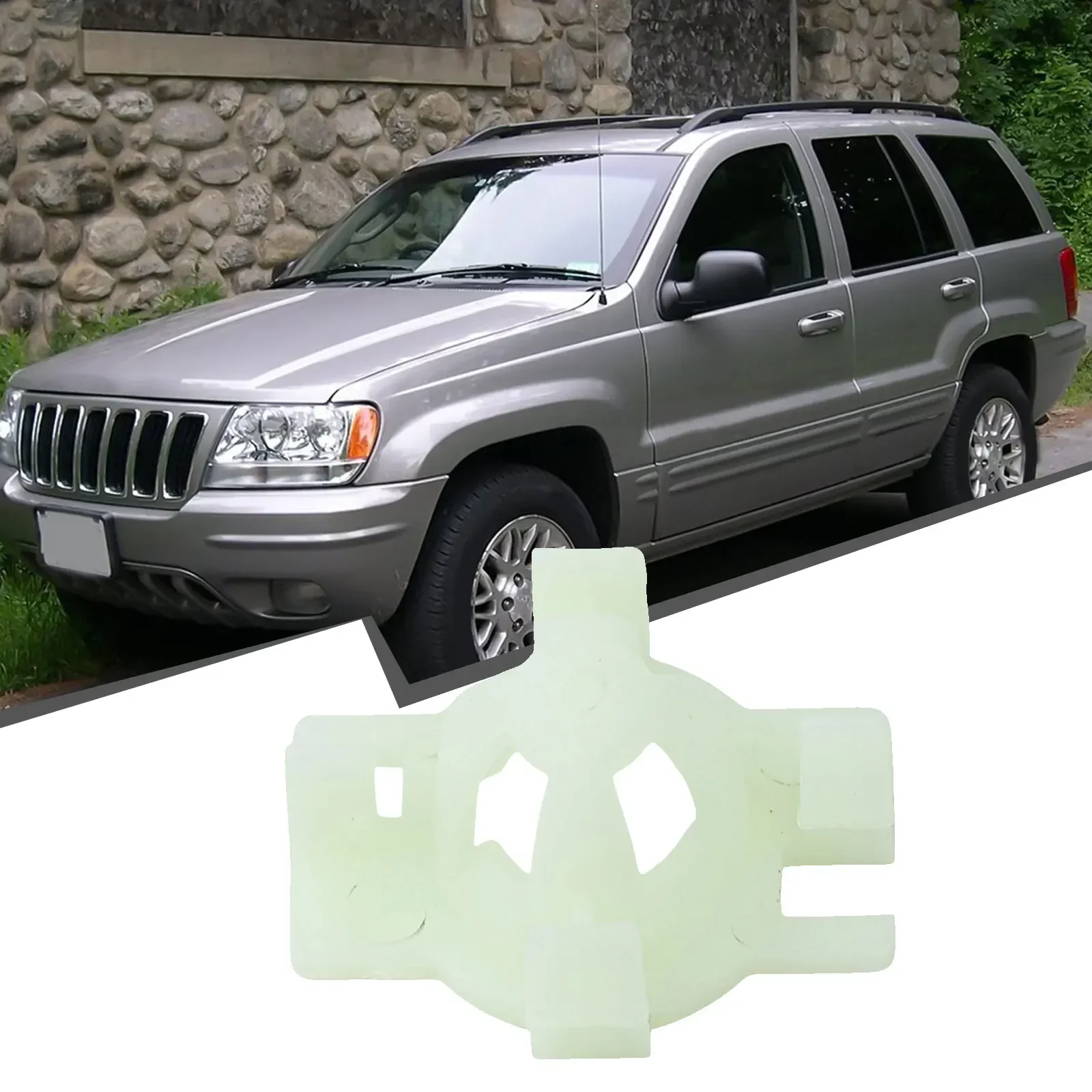 Fitment Headlight Mounting Clip for Jeep For Grand For Cherokee Replaces OEM #55156879AB Suitable for WJ Models
Fitment Headlight Mounting Clip for Jeep For Grand For Cherokee Replaces OEM #55156879AB Suitable for WJ Models