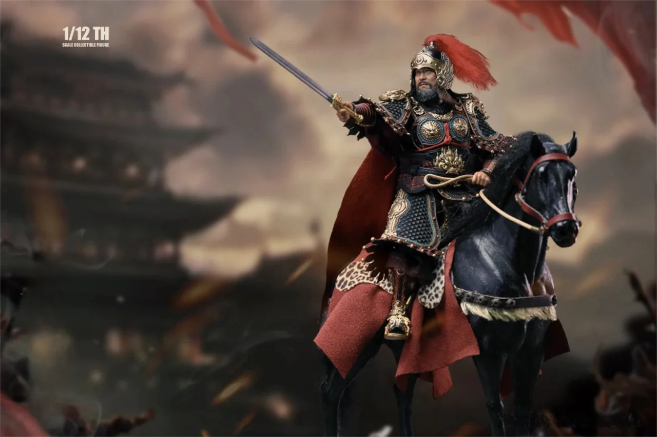 303TOYS Dong Zhuo Collectible Action Figure 1/12 Scale Three Kingdoms Deluxe Cavalry Flag Edition ZHONGYING SG010 SG010B
303TOYS Dong Zhuo Collectible Action Figure 1/12 Scale Three Kingdoms Deluxe Cavalry Flag Edition ZHONGYING SG010 SG010B