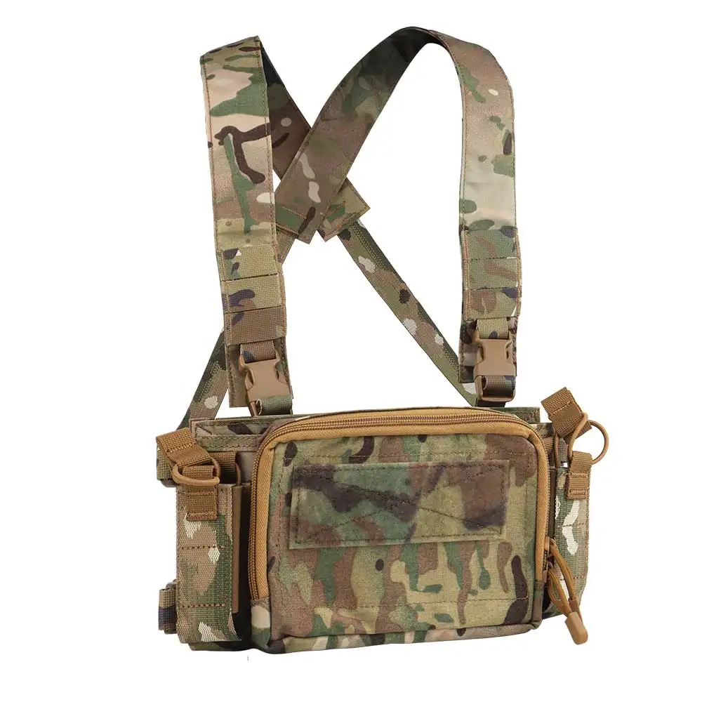 D3CRM Tactical Chest Rig Tactical Chest Rig Multi-function Modular Vest Lightweight With Mag Pouch Airsoft Hunting Gear
D3CRM Tactical Chest Rig Tactical Chest Rig Multi-function Modular Vest Lightweight With Mag Pouch Airsoft Hunting Gear