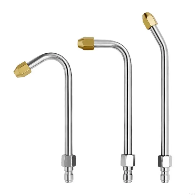 Y51B 3Pack Pressure Washer Extension Wands Curveds Extension Rod 1/4" QuickConnects
Y51B 3Pack Pressure Washer Extension Wands Curveds Extension Rod 1/4" QuickConnects