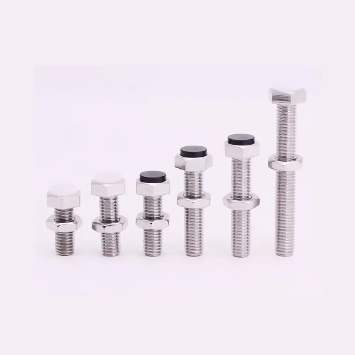 Stop Bolt With Polyurethane Buffer Positioning Screw Outer Hexagon M3/4/5/6/8/10/12
Stop Bolt With Polyurethane Buffer Positioning Screw Outer Hexagon M3/4/5/6/8/10/12