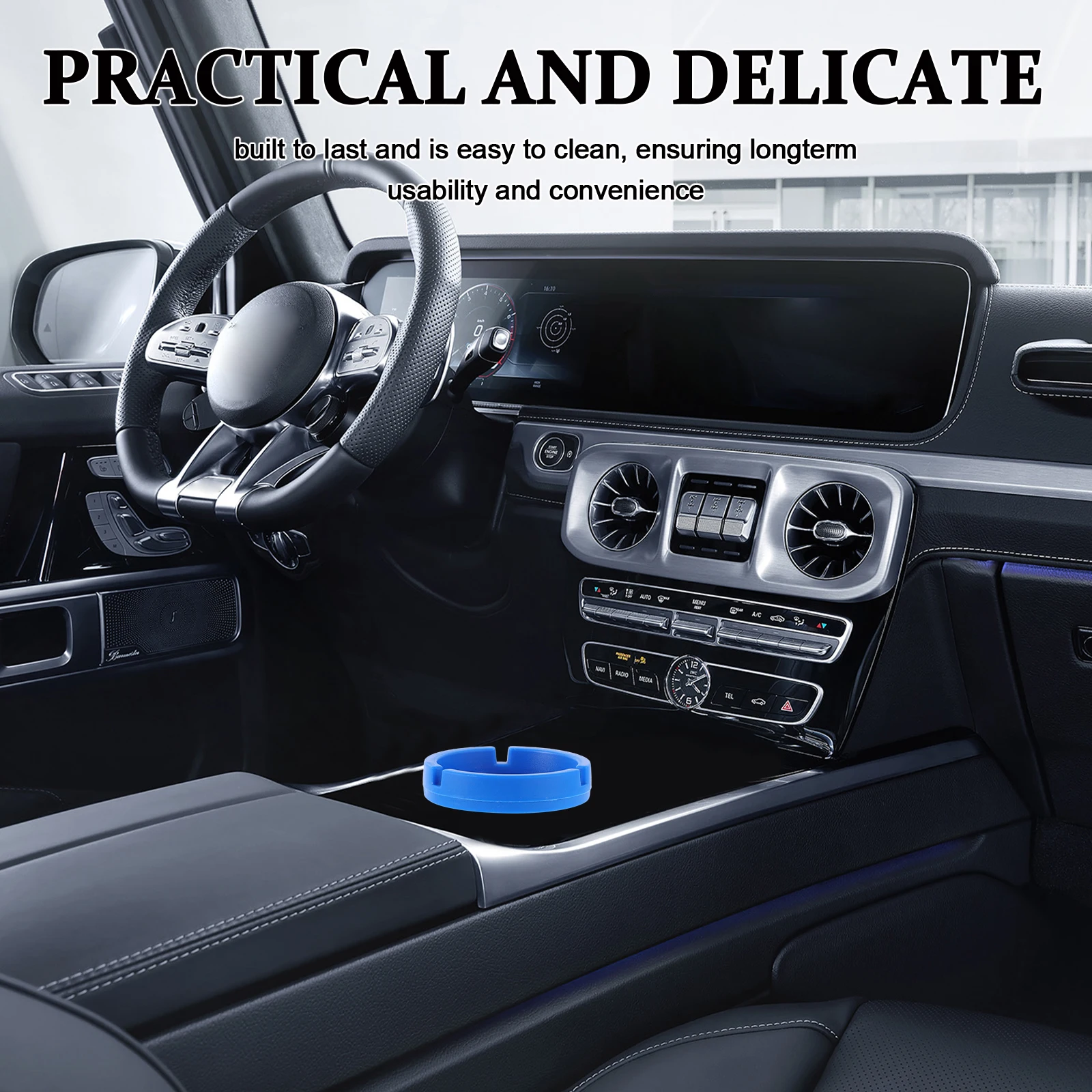 Portable Car Ashtray Bucket: Heavy-Duty Plastic Cigarette Holder Leakproof Compact Auto Ash Container For Vehicles Mini
Portable Car Ashtray Bucket: Heavy-Duty Plastic Cigarette Holder Leakproof Compact Auto Ash Container For Vehicles Mini