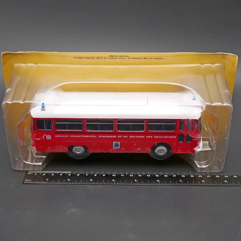 Diecast 1:43 Scale IXO Saviem SC 5 P Fire Engine Bus Alloy Vehicle Model Finished Simulation Collection Decoration Gift Display
Diecast 1:43 Scale IXO Saviem SC 5 P Fire Engine Bus Alloy Vehicle Model Finished Simulation Collection Decoration Gift Display