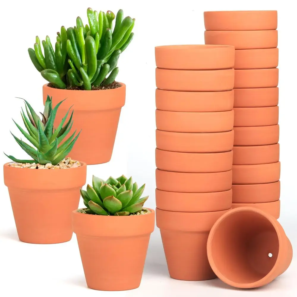 Глиняные горшки Cotta Pots, 24 штуки, 3,15 дюйма, мини-горшки с дренажными отверстиями, терракотовые горшки для суккулентов и цветов, для использования в помещении и на улице
Глиняные горшки Cotta Pots, 24 штуки, 3,15 дюйма, мини-горшки с дренажными отверстиями, терракотовые горшки для суккулентов и цветов, для использования в помещении и на улице