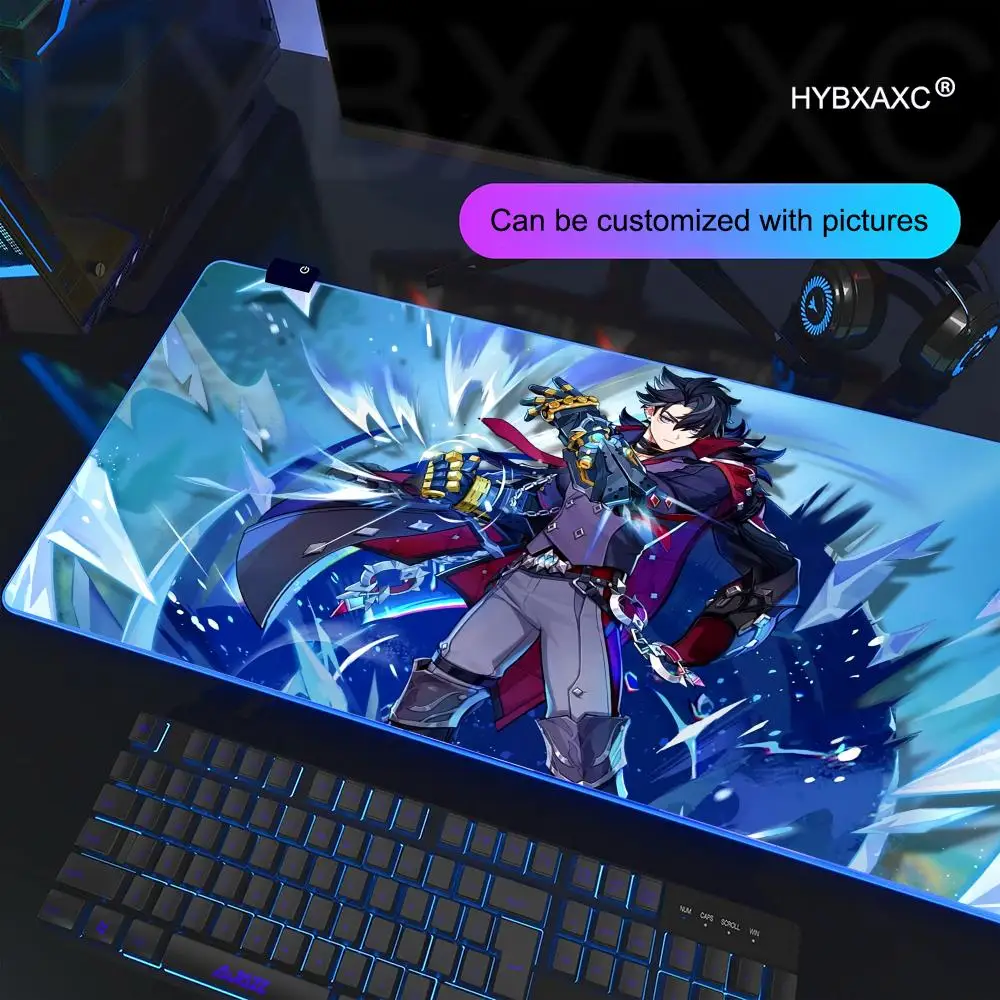 HYBXAXC Mouse Pad RGB Gaming Mouse Pad DeskMat HD Gamer Large LED Light XXL 900X400MM Anime Genshin Impact Wriothesley Mouse Pad
HYBXAXC Mouse Pad RGB Gaming Mouse Pad DeskMat HD Gamer Large LED Light XXL 900X400MM Anime Genshin Impact Wriothesley Mouse Pad