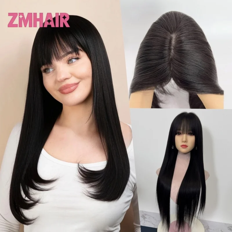Upgrade Silk Top Wig for Women 6x6" PU Front Layer Remy European Straight Human Hair Wig Elastic Net Skin Base Realistic Natural
Upgrade Silk Top Wig for Women 6x6" PU Front Layer Remy European Straight Human Hair Wig Elastic Net Skin Base Realistic Natural