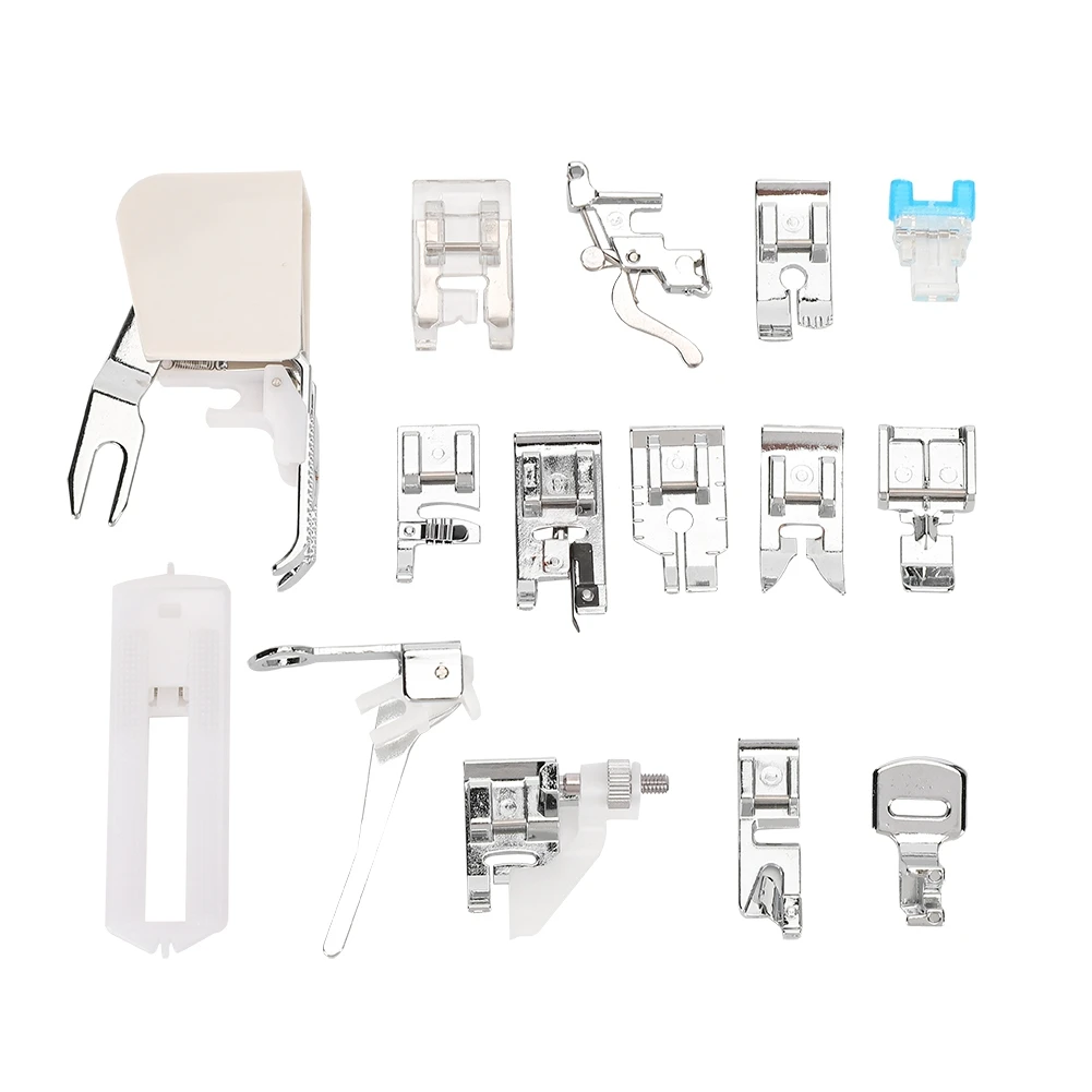 15Pcs Presser Foot Set Household Multi Functional for Sewing Machine Accessories
15Pcs Presser Foot Set Household Multi Functional for Sewing Machine Accessories
