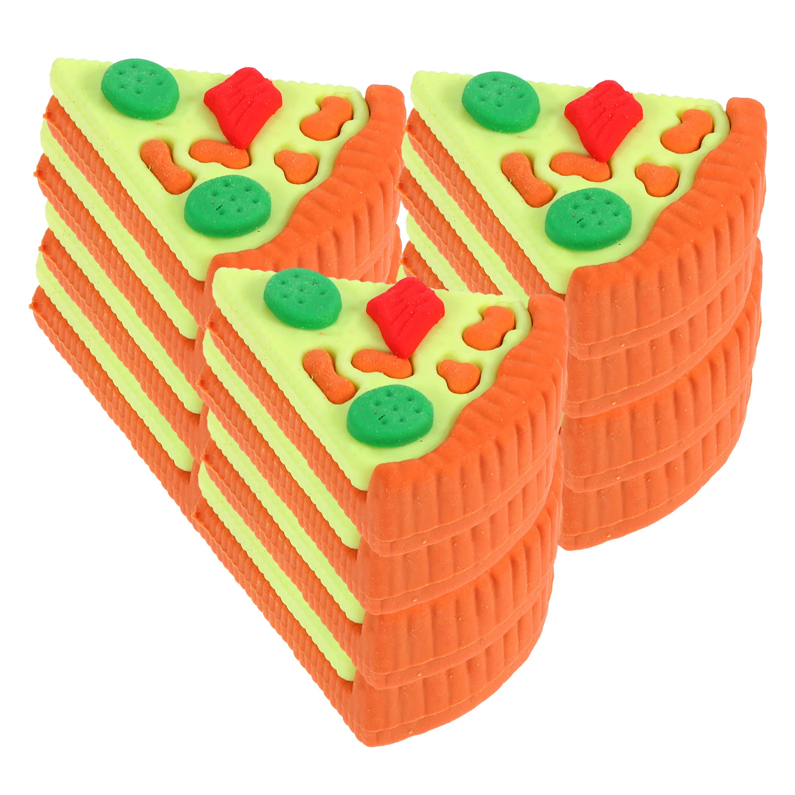 Triangle Pizza Eraser Cute Design TPR Material Bulk Prizes Funny Food Erasers Girls Classroom Kids School Mini Supplies Student
Triangle Pizza Eraser Cute Design TPR Material Bulk Prizes Funny Food Erasers Girls Classroom Kids School Mini Supplies Student