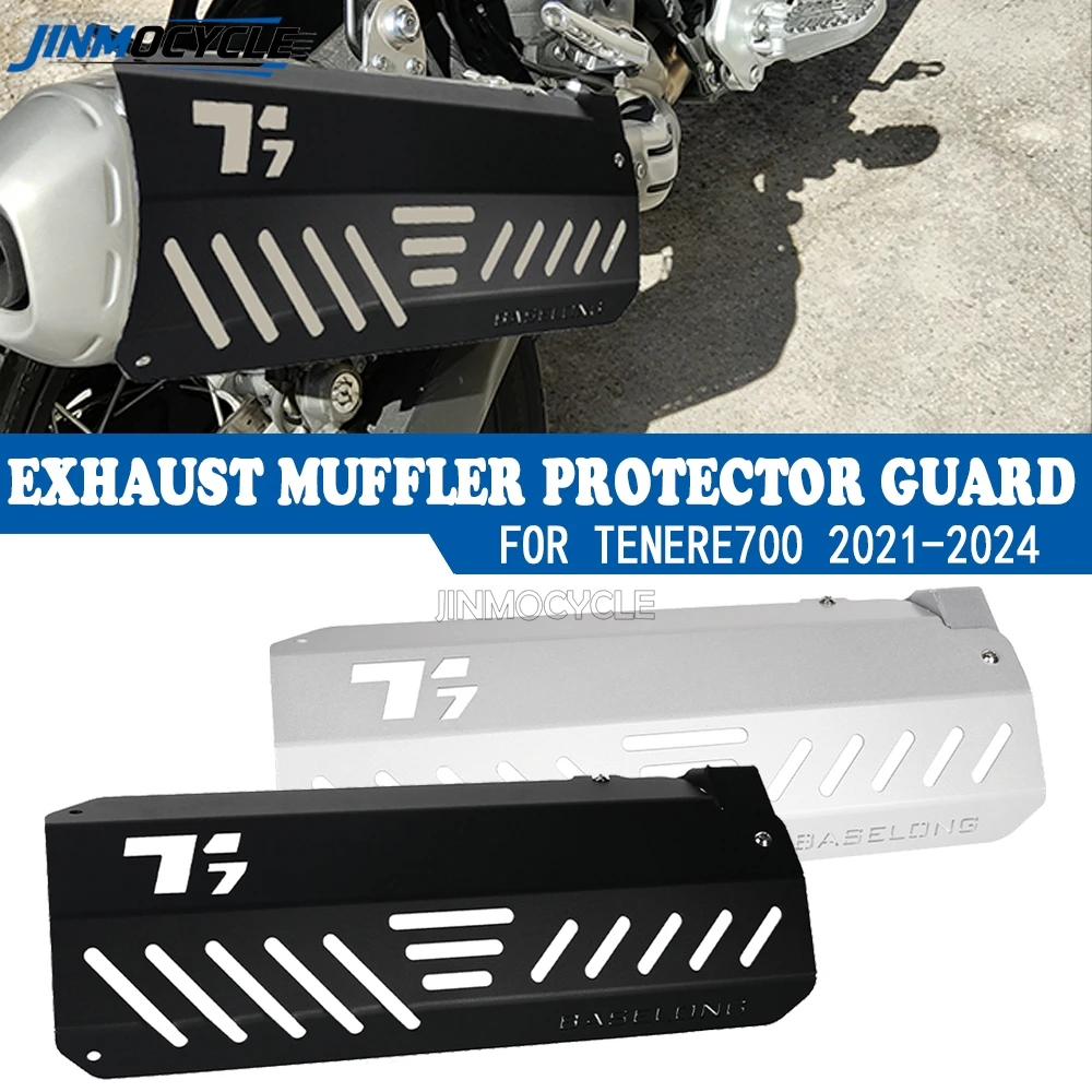 For YAMAHA Tenere 700 Exhaust Pipe Heat Shield Cover Muffler Protector Guard Tenere 700 Rally World Raid XTZ 700 XTZ700 T7