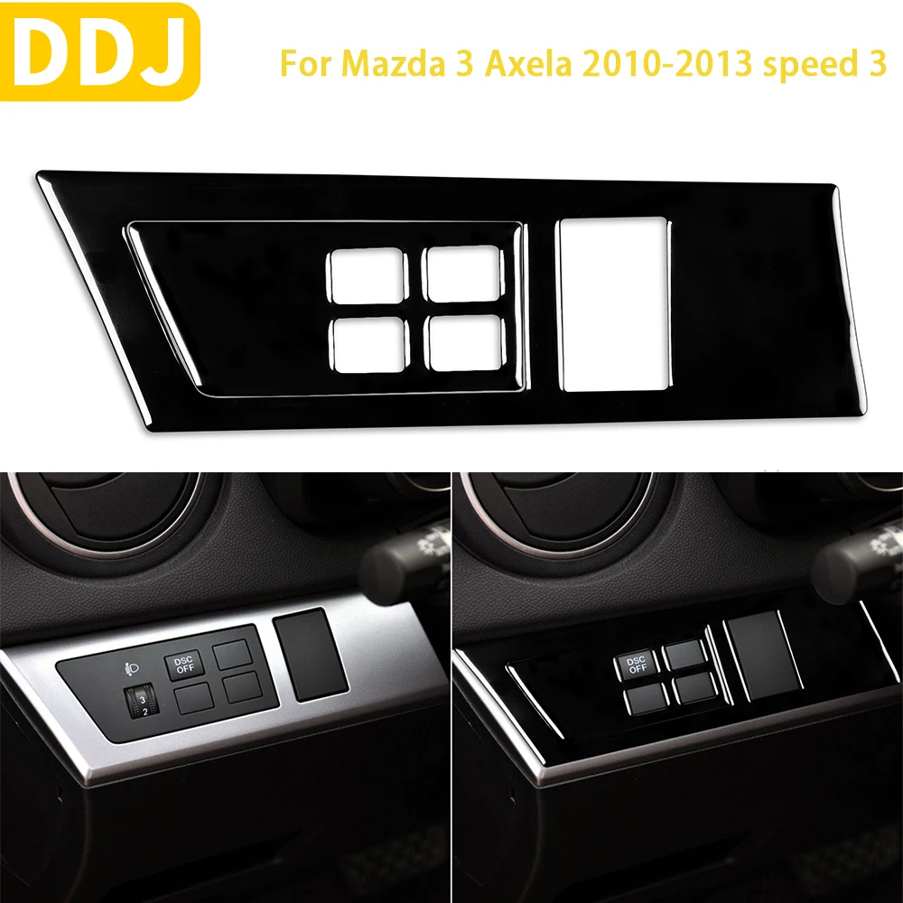 For Mazda 3 Axela 2010-2013 Speed 3 Accessories Car Plastic Black Interior Headlight Switch Outer Frame Trim Sticker Decoration
For Mazda 3 Axela 2010-2013 Speed 3 Accessories Car Plastic Black Interior Headlight Switch Outer Frame Trim Sticker Decoration