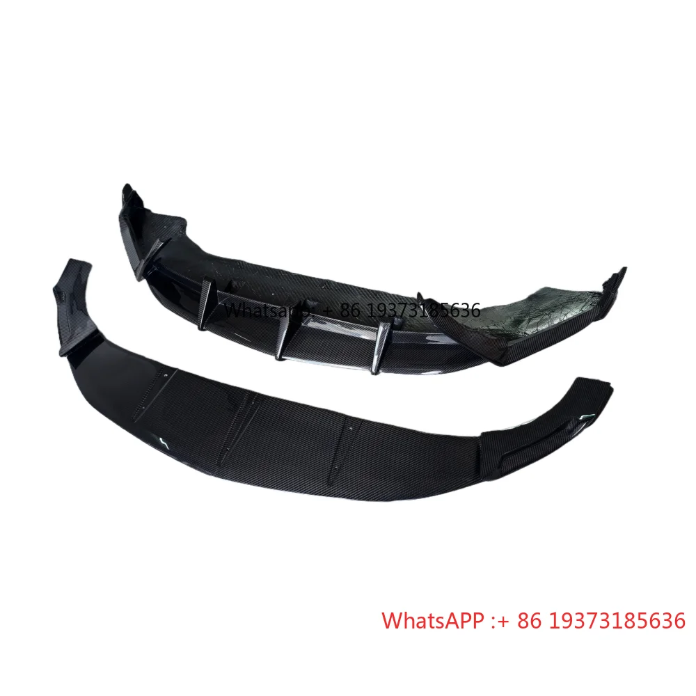T-style Carbon Fiber Front Lip Two-piece Set for 22-24 Lamborghini URUS S Upgraded Body Kit
T-style Carbon Fiber Front Lip Two-piece Set for 22-24 Lamborghini URUS S Upgraded Body Kit