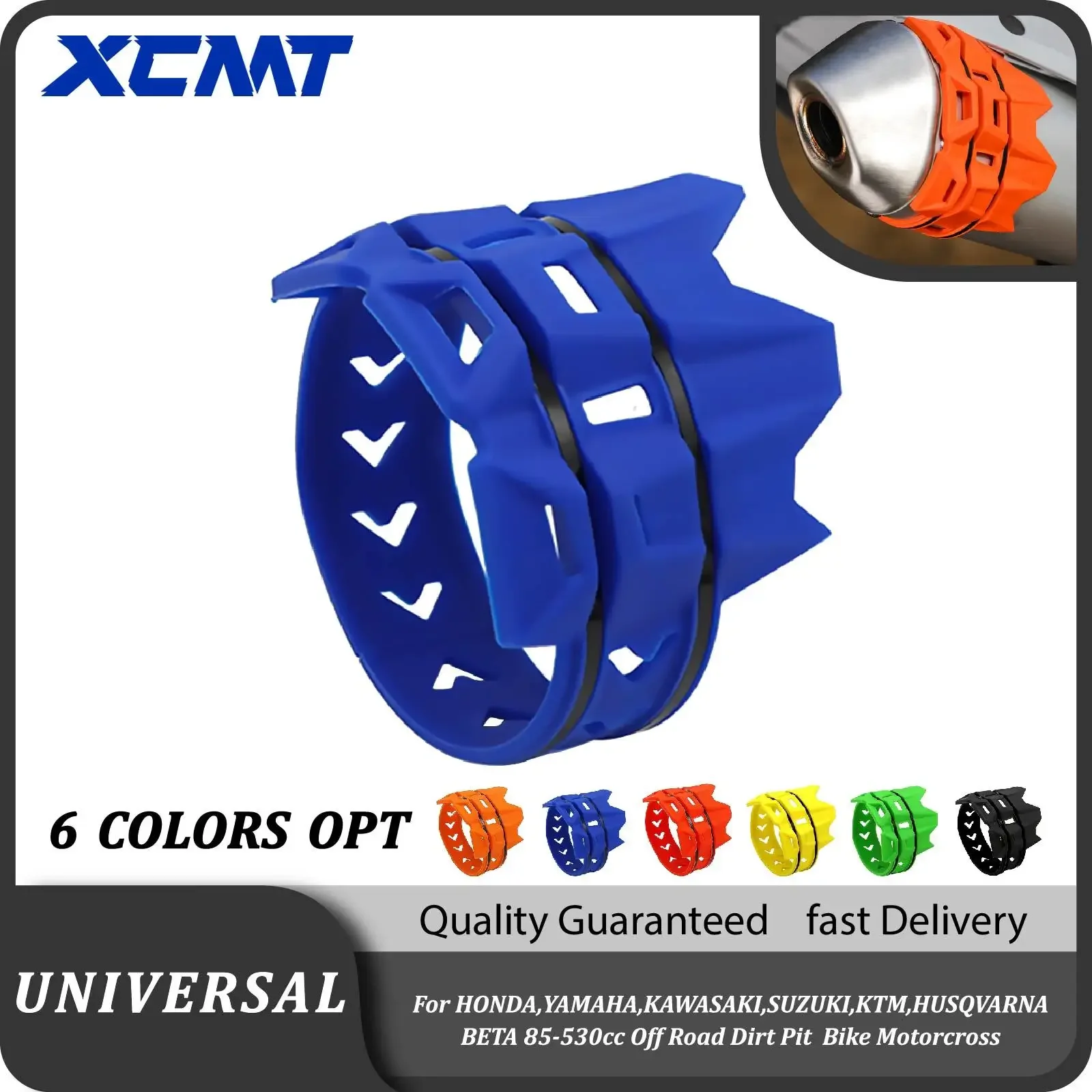 Universal Exhaust Protection Cover Motorcycle Exhaust Muffler Silencer Protector Guard For KTM SX EXC Motocross Dirt Pit Bike
Universal Exhaust Protection Cover Motorcycle Exhaust Muffler Silencer Protector Guard For KTM SX EXC Motocross Dirt Pit Bike