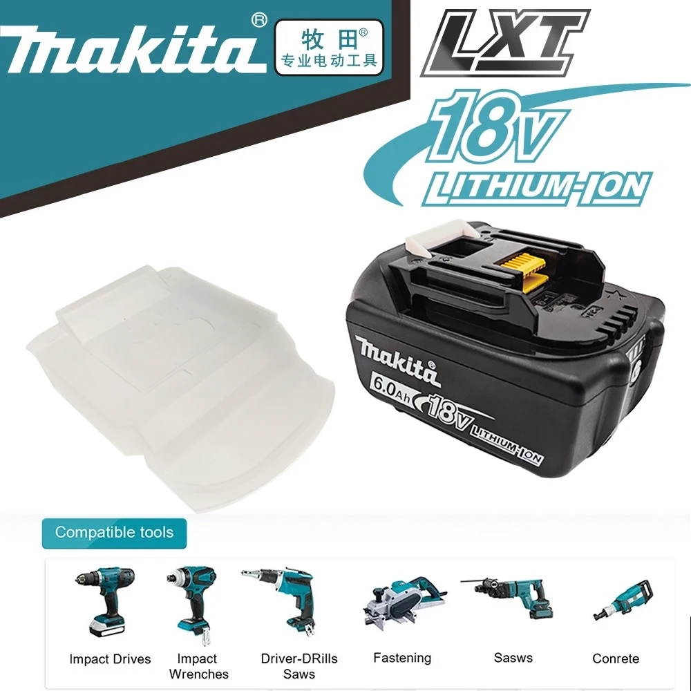 Makita 18V Rechargeable 6.0Ah Li-ion Battery,for Power Tool BL1830B BL1850B BL1850 BL1840 BL1860 Replacement Lithium Ion Battery
Makita 18V Rechargeable 6.0Ah Li-ion Battery,for Power Tool BL1830B BL1850B BL1850 BL1840 BL1860 Replacement Lithium Ion Battery